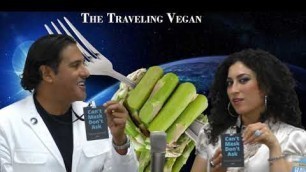 'Abby Lodmer the \"Vegan Conscious Comedian\" Raps Food with Philip Nicozisis on The Traveling Vegan'