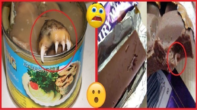 'Horrifying Things Found In Food And Drinks'