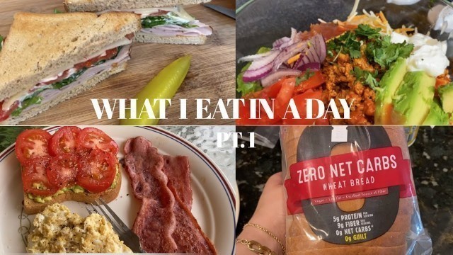 'UNDER 50g CARBS PER DAY! What I eat in a day of my low carb lifestyle PT 1- Keri Fay'