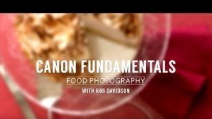 'RNR FUNDAMENTALS: Food Photography'