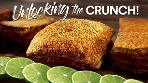 'Unlocking CRISPY PORK BELLY Secrets | Guga Foods'