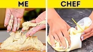 'Me VS Chef || Simple Tips to Upgrade Your Cooking Skills!'