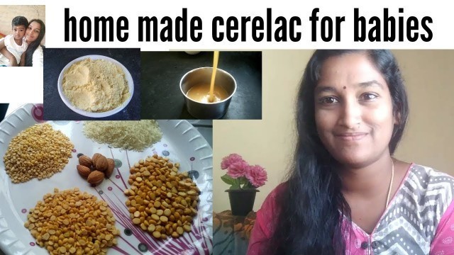 'Home made cerelac for babies in tamil//cerelac recipes for babies//pranesh mommy//in tamil'