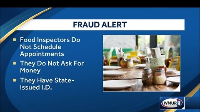 'Officials warn of fraudulent food inspectors'