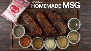 'I made a Steak MSG better than REAL MSG, It\'s FIRE!'