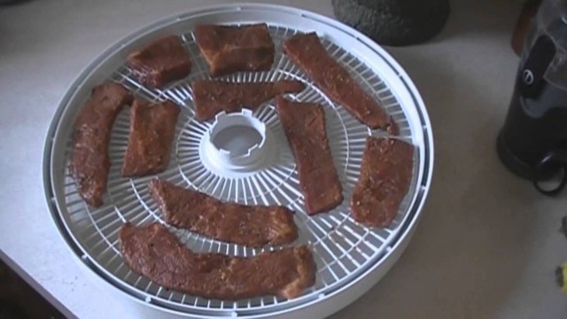 'Homemade Beef Jerky using the Open Country Dehydrator'