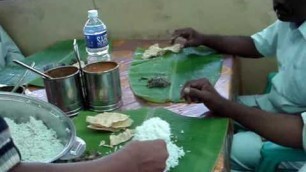 '\'mini\' Meals - Local Indian Food at  a Roadside Restaurant at Yelagiri, Tamil Nadu , India'