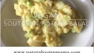 'The Best Vegan Southern Potato Salad Recipe! | Vegan Soul Food'