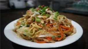 'Simple Stir Fry Noodles Recipe By Mr Ly |Taste Show| Khmer food cooking show at Home'