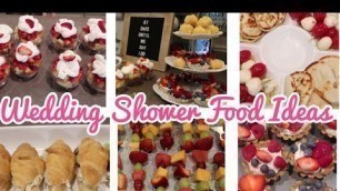 'Wedding shower FOODS Backyard BBQ appetizers and Less Stuff'