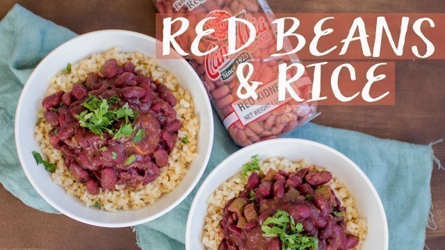 'New Orleans Style Vegan Red Beans & Rice | Vegan Soul Food'