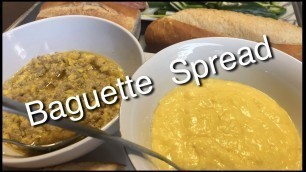 'Khmer Food - Baguette Spread'