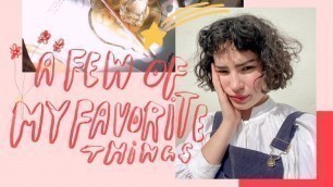 'Current Favorites: fake food, french skincare, cinema camera stuff 