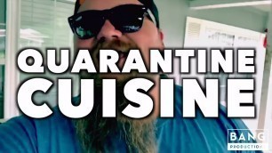 'COMEDIAN CATFISH COOLEY: QUARANTINE CUISINE - STAY HOME COMEDY FUNNY'