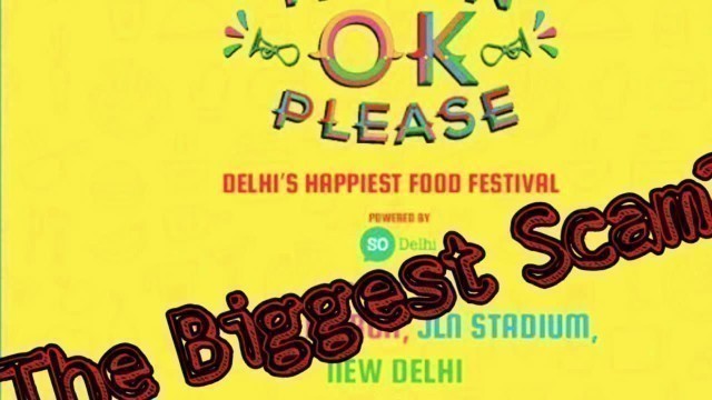 'Biggest Scam In Delhi | Horn Ok Please | Taste By Brothers | Delhi Food Festival | Food Scam | HOP'