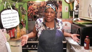 'Momma Cherri\'s soul food Pork  hash'