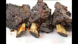 'Oven Baked Beef Short Ribs - Baked Ribs Recipe'