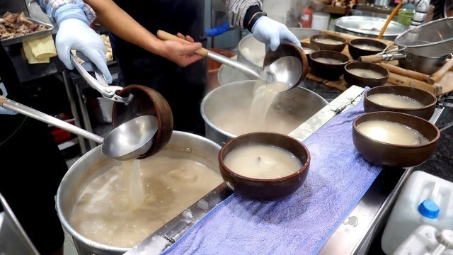 'Korean traditional food beef head bone soup - Korean food'