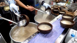 'Korean traditional food beef head bone soup - Korean food'