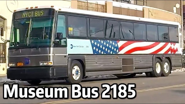 '⁴ᴷ⁶⁰ 9/11 Remembrance Bus 2185 used for Stuff-A-Bus Food Drive'