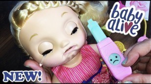 'NEW Baby Alive Sweet Tears Baby Doll Unboxing -- Blonde'