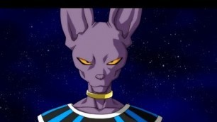 'Beerus and whis argue about food'