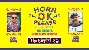 'Hyderabadi Dum-Biryani in 4K - Horn Ok Please (Food Truck Festival)'