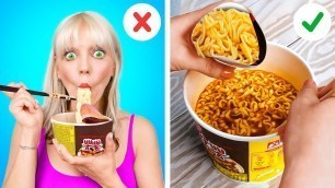 'Amazing Food Hacks That Will Change Your Life || How to Eat Your Favorite Food!'