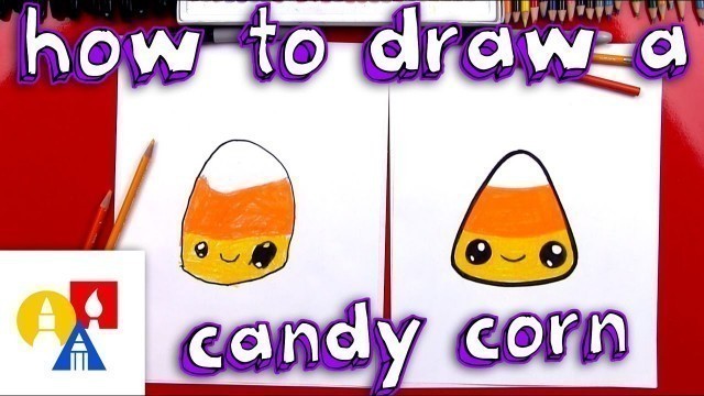 'How To Draw Cartoon Candy Corn'