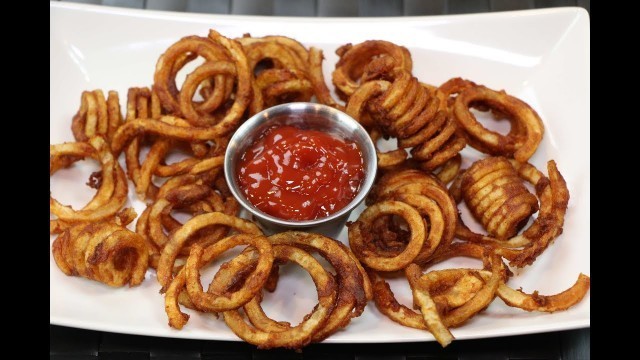 'Curly Fries - How to Make Curly  Fries'