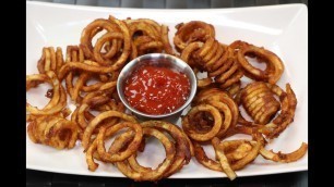 'Curly Fries - How to Make Curly  Fries'