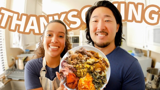 'We made Black Thanksgiving soul food for our Japanese family