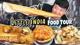 'New York LITTLE INDIA Food Tour | BEST INDIAN Street Food!'