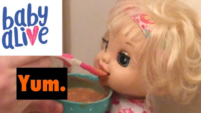 'BabyAlive Feeding Skylar Pumpkin Pie Food And Maple Coffee'