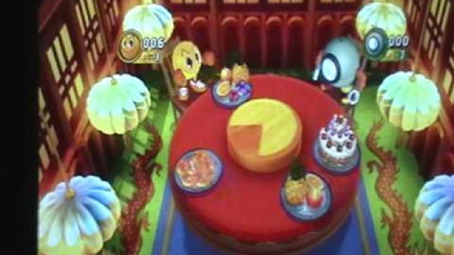 'Pac-Man Party~Minigames~Food Shuffle'