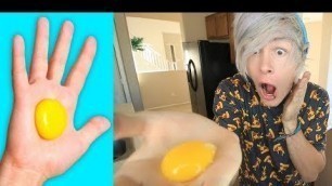 'Trying 20 FANTASTIC EGG COOKING TIPS by 5-Minute Crafts'