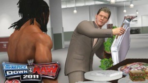 'WWE SmackDown vs Raw 2011 - Road To WrestleMania Ep 2 - \"FOOD FIGHT!!!\"'