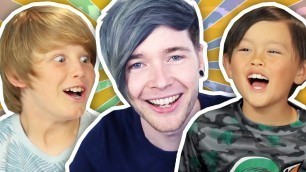 'DANTDM REACTS TO KIDS REACT TO DANTDM!!'