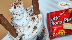 'Lotte Choco Pie Dessert | 5-Minute Dessert Recipes'