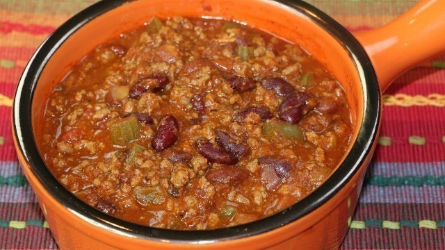 'Chili Recipe - How to Make Homemade Chili'