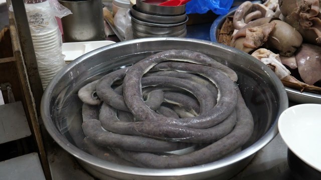 'Sundae, Pork Intestine Korean Street Food'