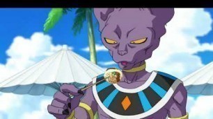 'Beerus and Whis Tastes Earth Food For The First Time! (Satisfying) | Dragon Ball Super'