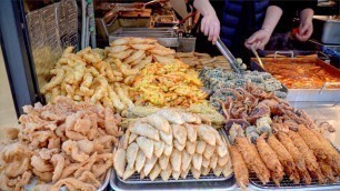 'Amazing homemade fried and tteokbokki, sundae [Korean street food]'