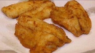 'Fried Fish Simple and Delicious - EASY TILAPIA RECIPE'