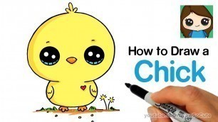 'How to Draw a Baby Chick Cute and Easy'