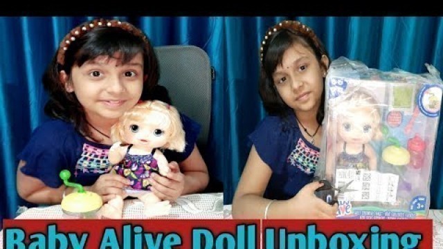 'BabyAlive Doll Unboxing |Unboxing  Details of Baby Alive Happy Hungry Baby Doll| learnwithpriyanshi'