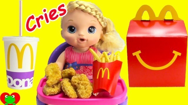 'Baby Alive Sweet Tears Cries and Eats McDonald\'s'