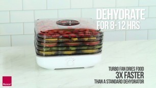 'Ronco Turbo Food Dehydrator - Healthy, Homemade Snacks'