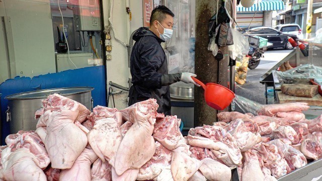 'Become rich by selling Sundae-guk!  Sundae, pork feet [Korean street food]'