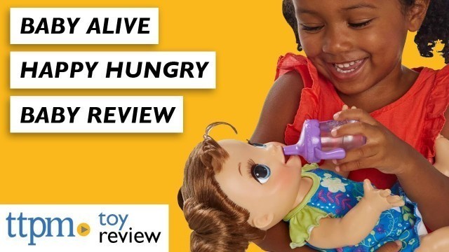 '2019 Baby Alive Happy Hungry Baby Doll Review from Hasbro'